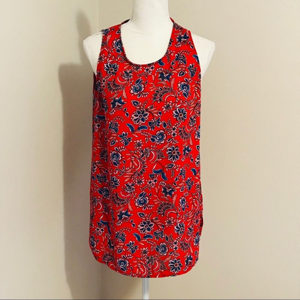 Cynthia Rowley Red Blouse